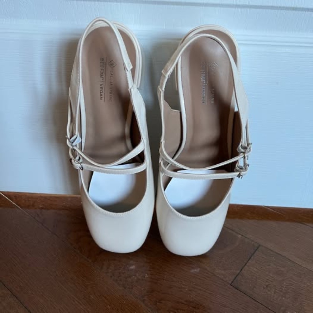 BRAND NEW Beige heels